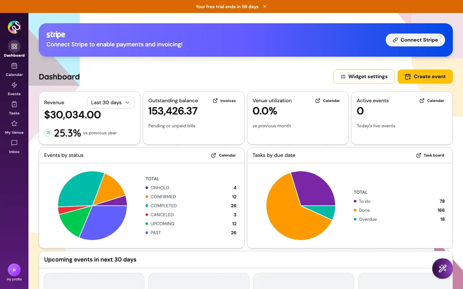 Before, Dashboard, drag to compare