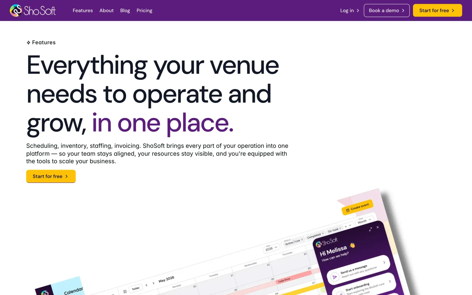 Before, Features page. Before is the Framer site