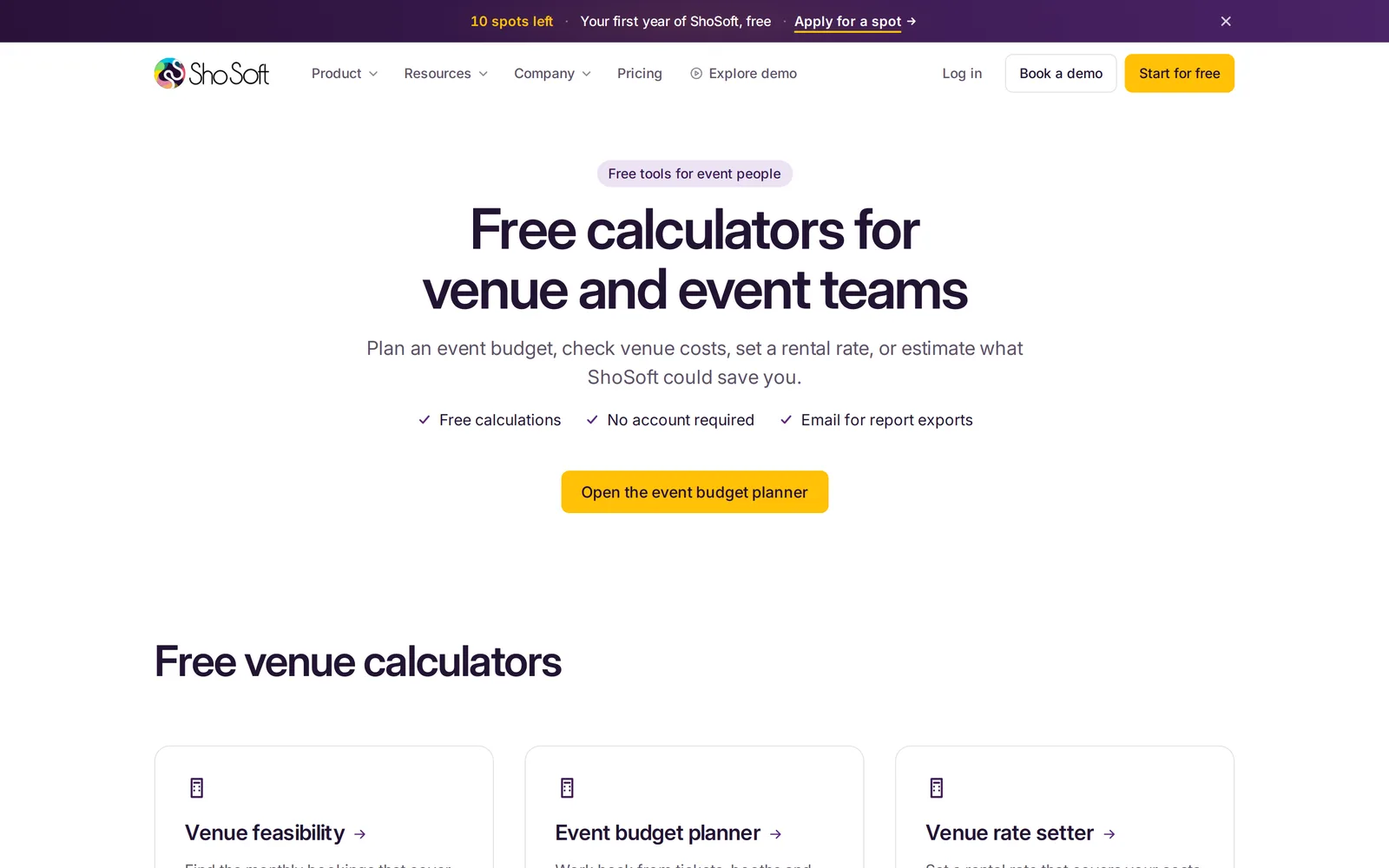 The free tools hub, in drafts